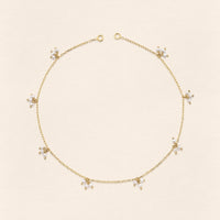 Sumerian Pearl Chain Earring