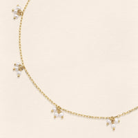 Sumerian Pearl Chain Earring