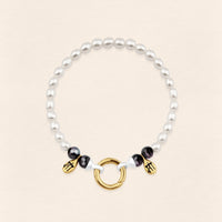 Sumerian White Pearl Bracelet
