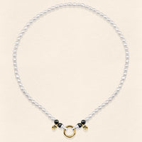 Sumerian White Pearl Necklace