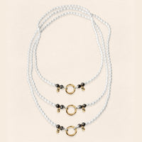Sumerian White Pearl Necklace