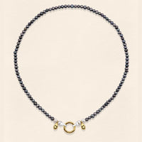 Sumerian Black Pearl Necklace