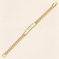Sumerian Plate Bracelet Gold