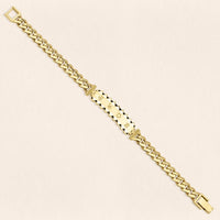 Sumerian Plate Bracelet Gold