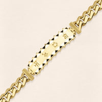 Sumerian Plate Bracelet Gold