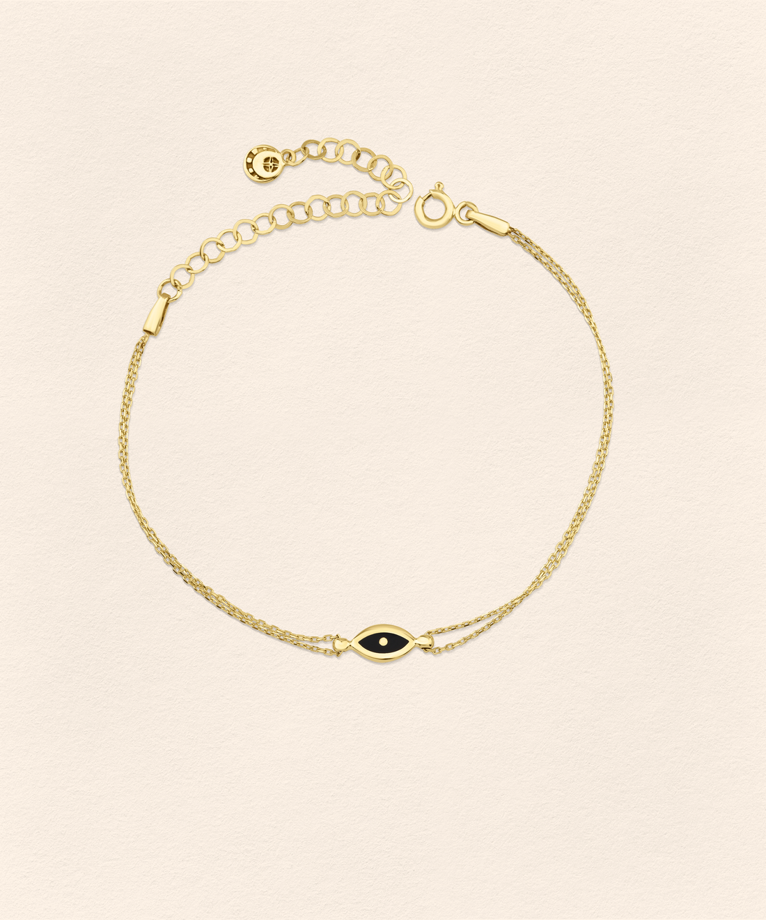 Eye Gold Bracelet