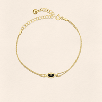 Eye Gold Bracelet