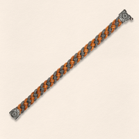 Brown Leather Braided Bracelet