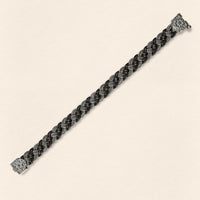 Black Leather Braided Bracelet