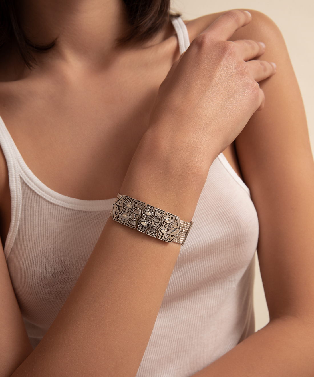 Gobeklitepe Bracelet Silver