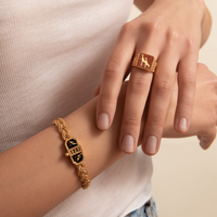 Crane Thin Braided Bracelet
