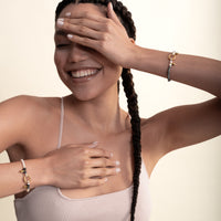 Sumerian White Pearl Bracelet