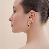 Triple Eye Earrings