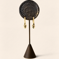 Triple Eye Earrings
