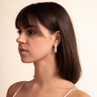Gobeklitepe Earrings Silver
