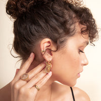 Diamond Gold Ear Cuff