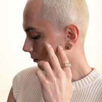 Sumerian Filigree Gold Ring