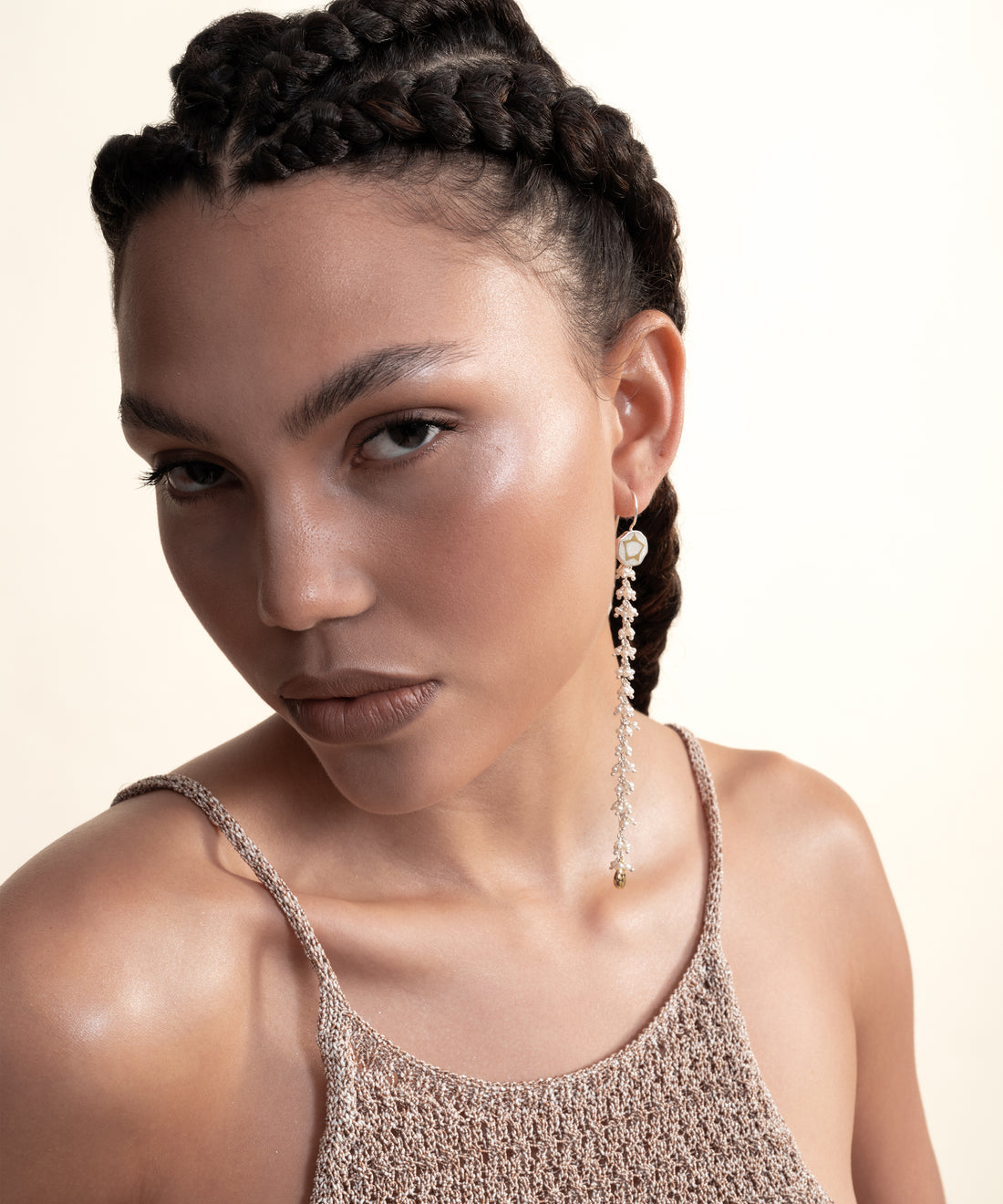 Sumerian Pearl Earring