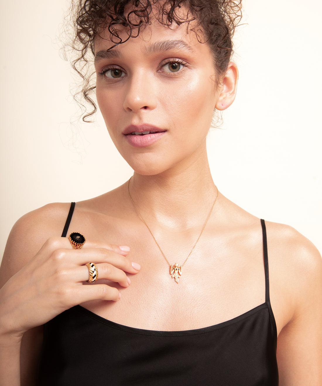 Birdman Gold Necklace Small