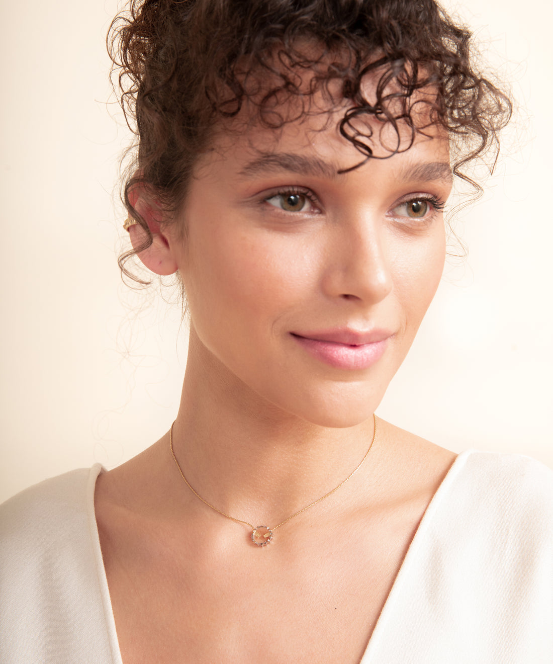 Hands Gold Necklace