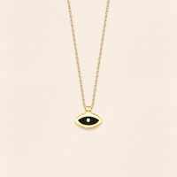 Eye Gold Necklace