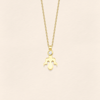 Alka Diamond Gold Necklace