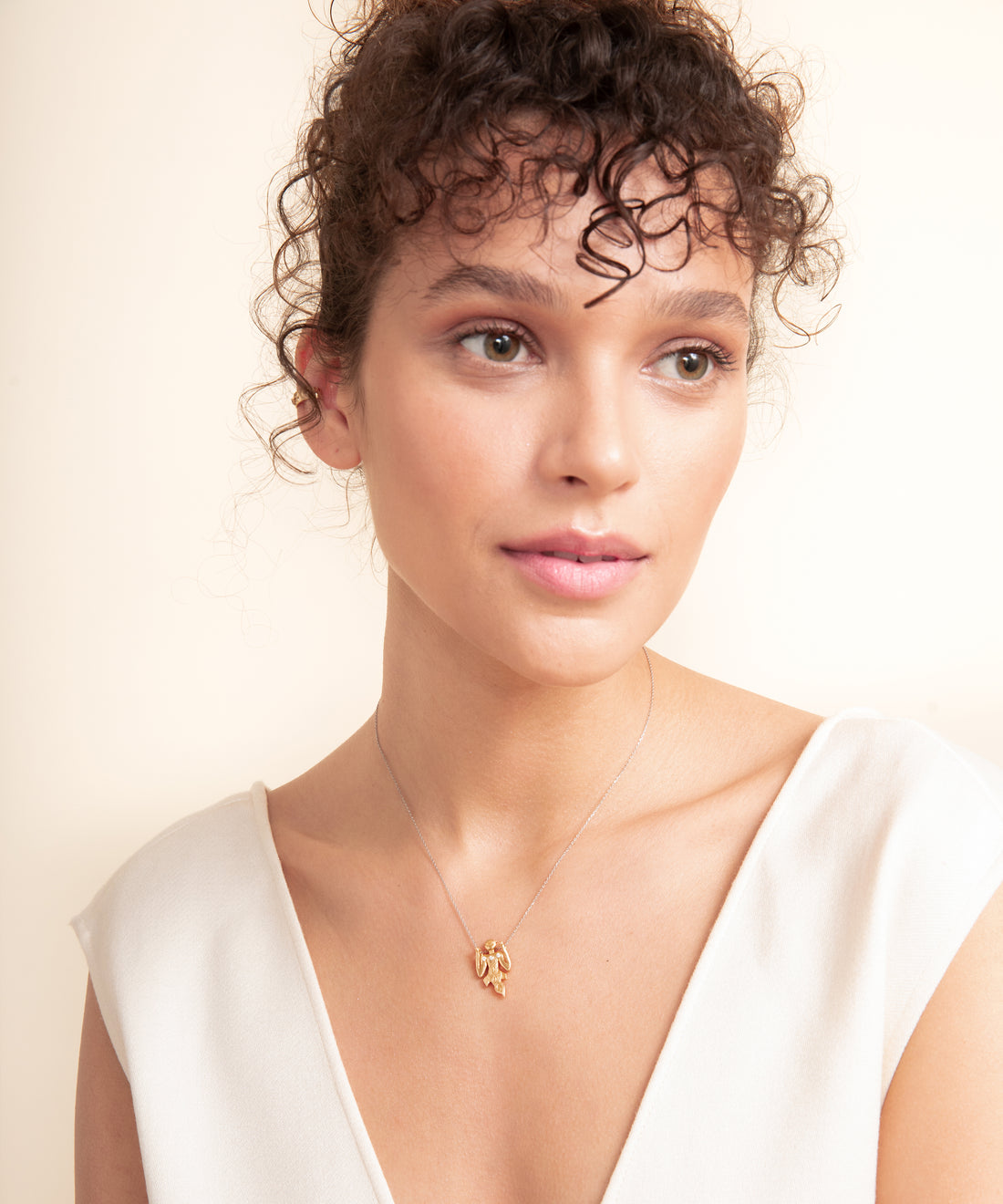 Birdman Gold Necklace Small