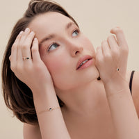 Aden Gold Finger Bracelet