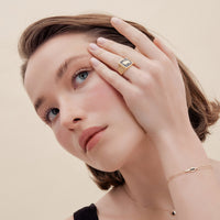 Black Pearl Lion Filigree Unisex Ring