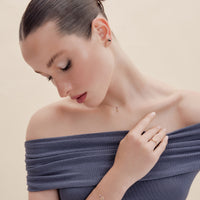 Adel Amethyst Gold Necklace