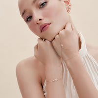 Adel Diamond Gold Finger Bracelet