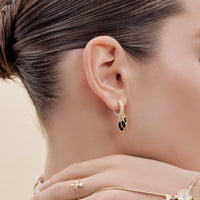 Triple Eye Earrings