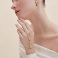 Triple Eye Earrings