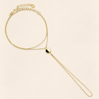 Aden Gold Finger Bracelet