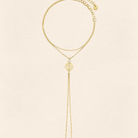 Adel Diamond Gold Finger Bracelet