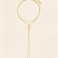 Adel Gold Finger Bracelet
