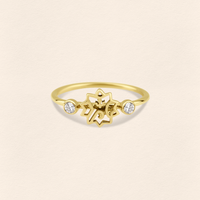 Adel Diamond Gold Ring