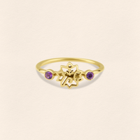 Adel Amethyst Gold Ring