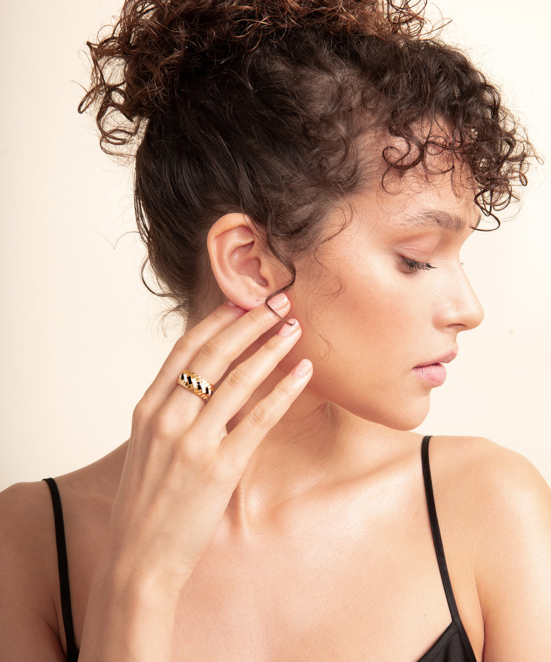 Wheat Gold Ring