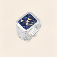 Sumerian Lapis Abundance Ring