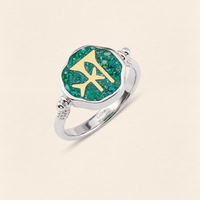 Sumerian Turquoise Freedom Small Ring
