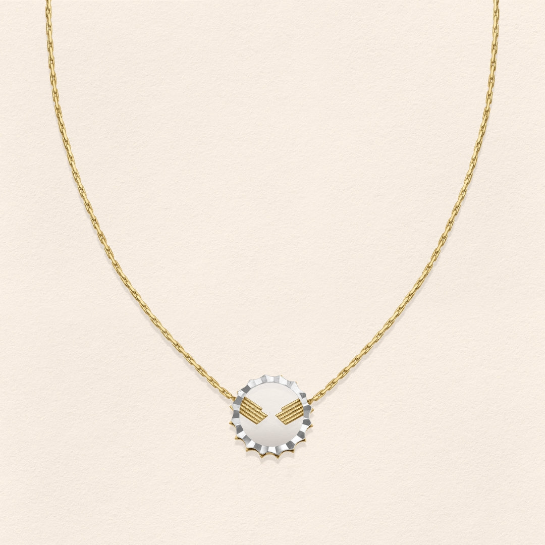 Hands Gold Necklace – Luna Merdin | 925 Sterling Silver Handmade