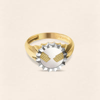 Hands Gold Ring