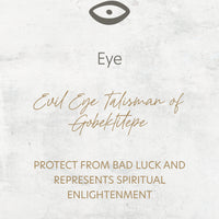 Evil Eye Necklace Earring Set