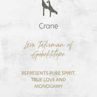 Coral Crane Filigree Ring - Men