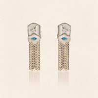 Gobeklitepe Earrings Silver