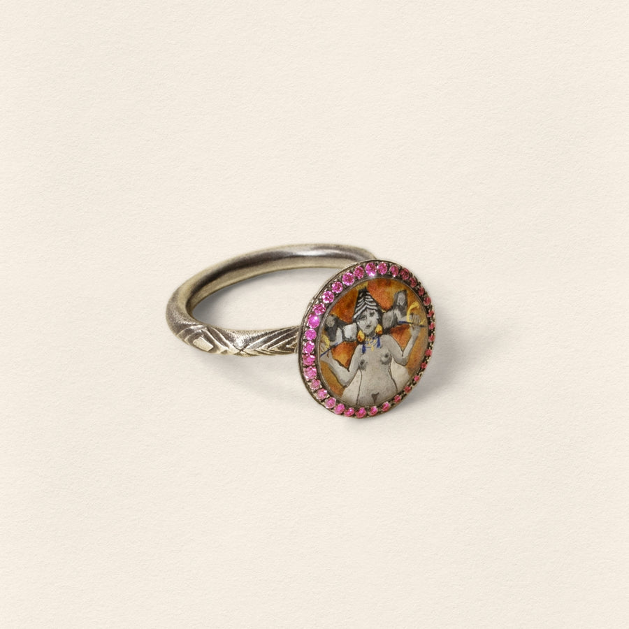 Inanna Miniature Ruby Ring