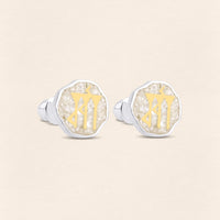 [COMMON] Sumerian Mosaic Pearl Love Unisex Earring product detail