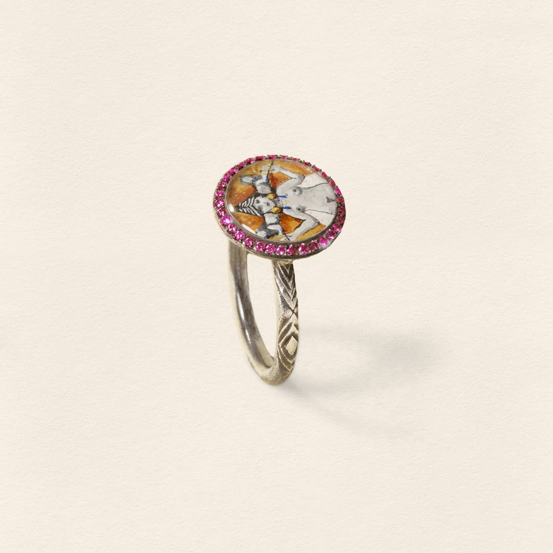 Inanna Miniature Ruby Ring