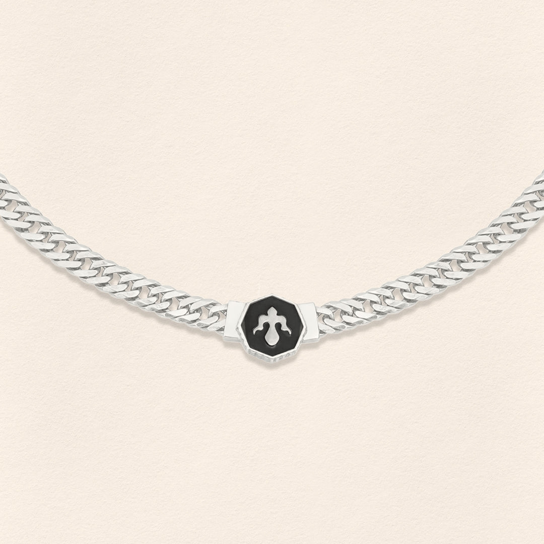 Alka Chain Necklace Silver